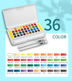 Conjunto de acuarelas