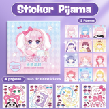 Change makeup stickers