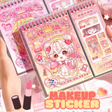 Libre de pegatinas de maquillaje