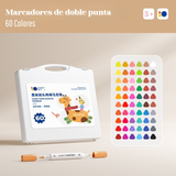 Marcadores de doble punta