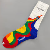 Painting Rainbow Socks