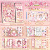 Libre de pegatinas de maquillaje