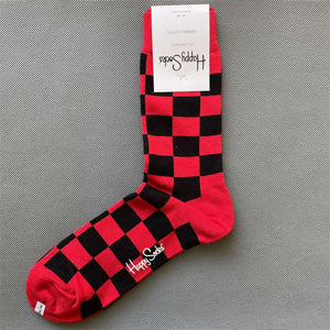 Square Red Socks