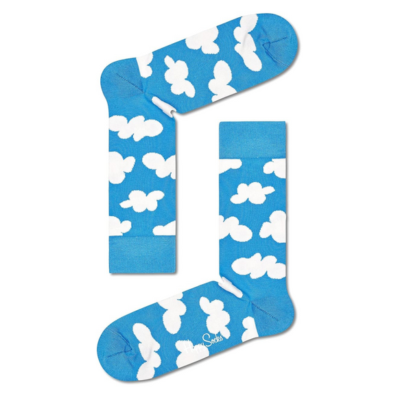 Clouds Sky Blue Socks