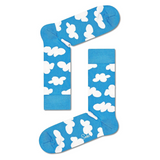 Clouds Sky Blue Socks