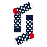 Blue White Big Dot Sock