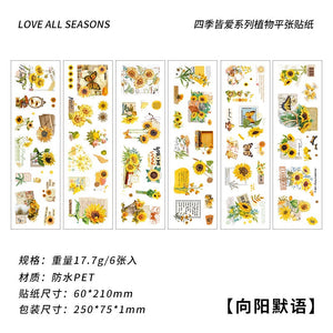 Pegatinas adhesivas “Love all Seasons”