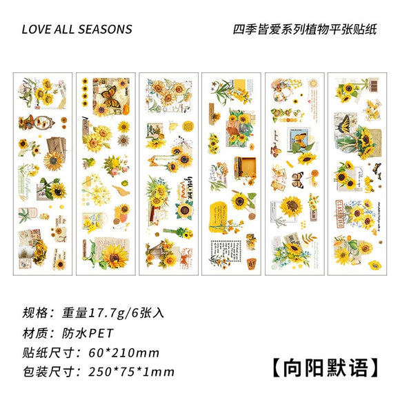 Pegatinas adhesivas “Love all Seasons”