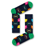 Multicolor Kitty Cat Socks