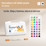 Marcadores de doble punta