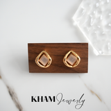 Aretes Ojo Nácar KP06775