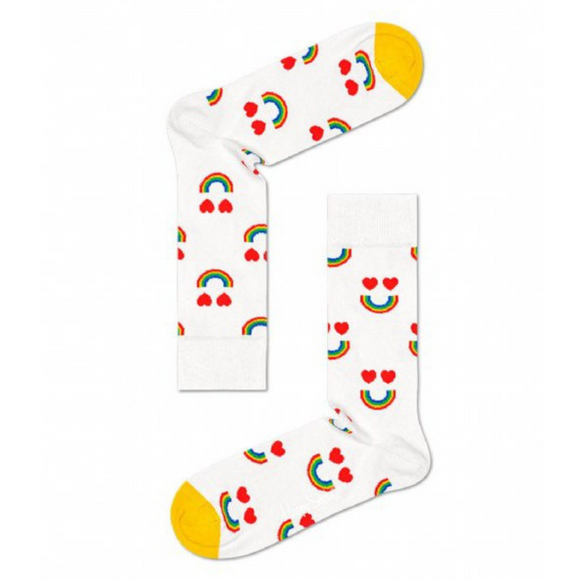 Smiley Rainbow Socks