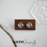 Aretes Ojo Nácar KP06775