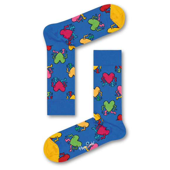 Running Hearts Socks