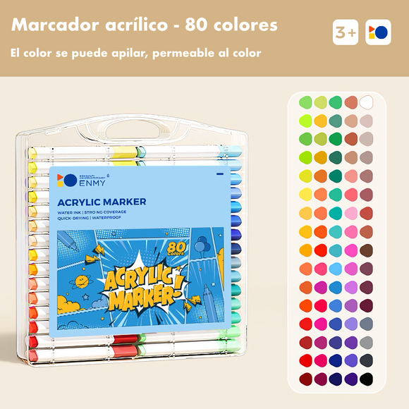 Marcadores Acrílicos