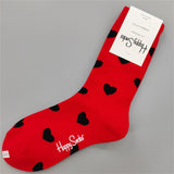 Heart Red Socks