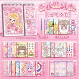 Libre de pegatinas de maquillaje