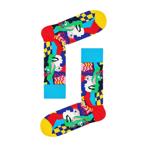 Colorful Human Art Socks