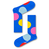 Big Dot Blue Multicolor Socks