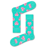 Smile Heart Aqua Socks
