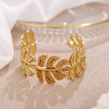 Brazalete Hoja Tropical de Palma y Rafia