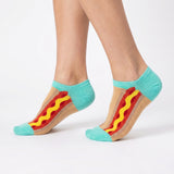 Hot dog happy socks