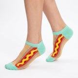 Hot dog happy socks