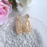 Aretes Geometría Elegante KY2126