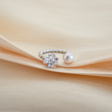 Anillo Dúo Elegante KQ14173