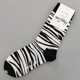 Black White Zebra Socks