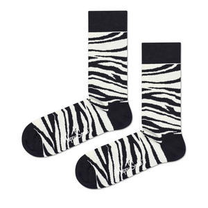 Black White Zebra Socks