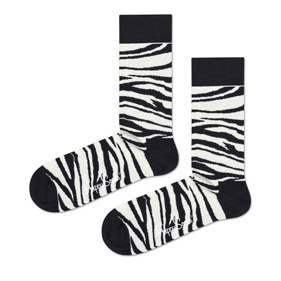 Black White Zebra Socks