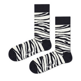 Black White Zebra Socks