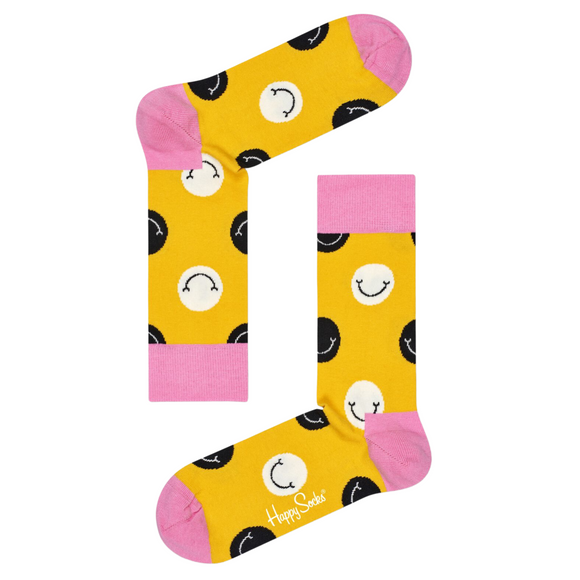 Smile Polka Dot Socks