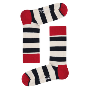 Wide Stripe Socks