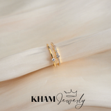 Anillo de Elegancia doble KS3558