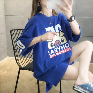 Blusa larga 9114