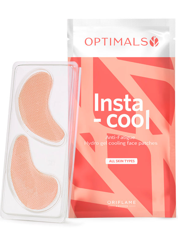Parches Faciales Refrescantes Antifatiga Optimals Insta-cool 2g